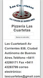 Mobile Screenshot of lascuartetas.com